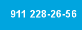 911 228-26-56 911 228-26-56